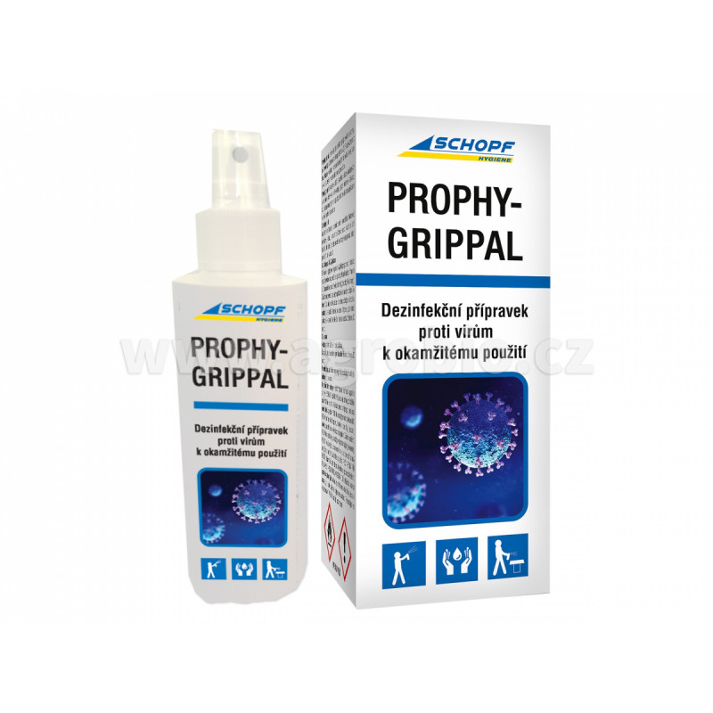 Prophygrippal - dezinfekce vzduchu v místnostech a povrchů proti virům 100 ml