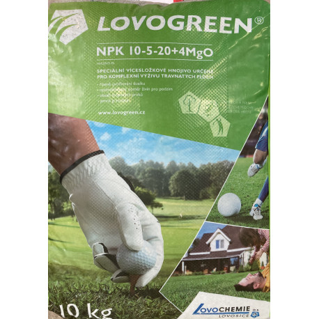 Lovochemie Lovogreen 10kg Podzim trávníkové hnojivo