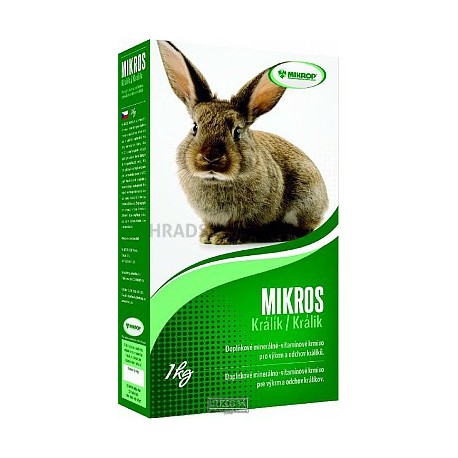 Mikros Vitamíny pro králíky 1kg